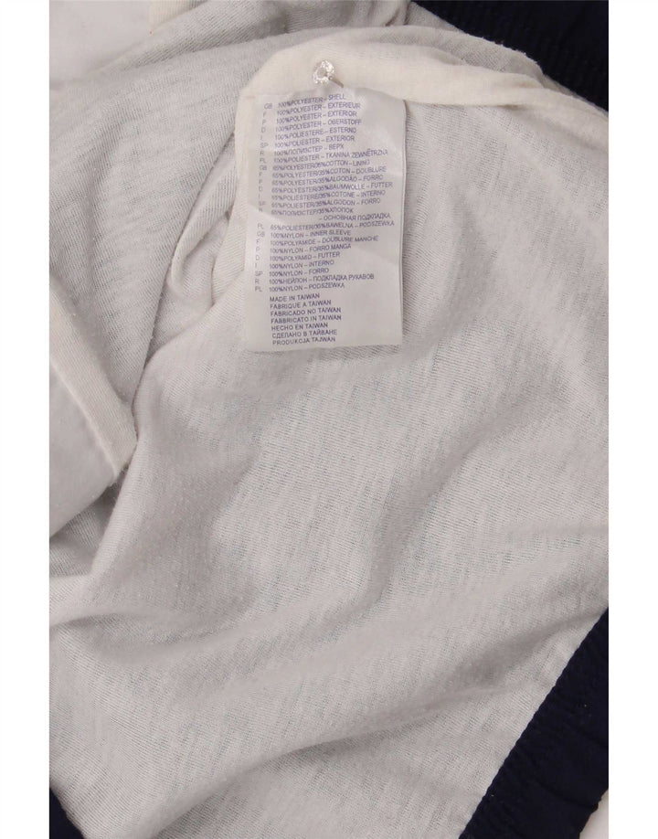 Γυναικεία αθλητική φόρμα Reebok Top Jacket UK 12 Medium Navy Blue Colourblock