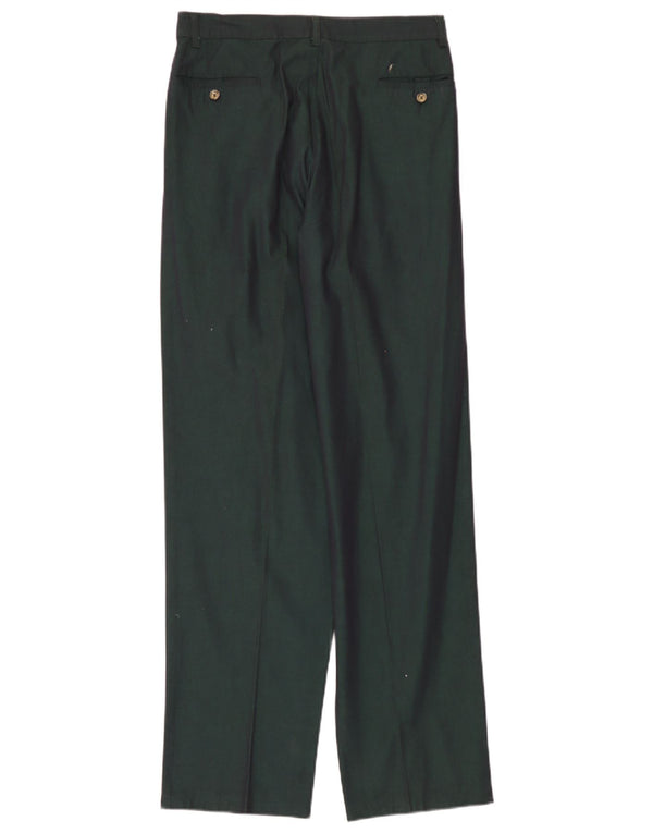 Mazzonetto Ανδρικό παντελόνι Chino IT 48 Medium W30 L34 Πράσινο βαμβακερό