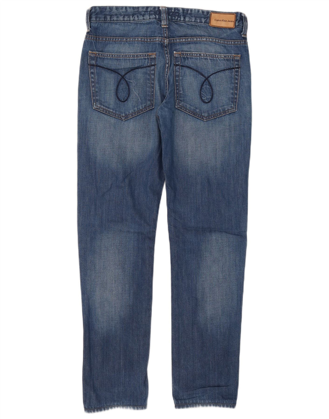 Calvin Klein Γυναικείο Slim Jeans W30 L32 Μπλε βαμβακερό