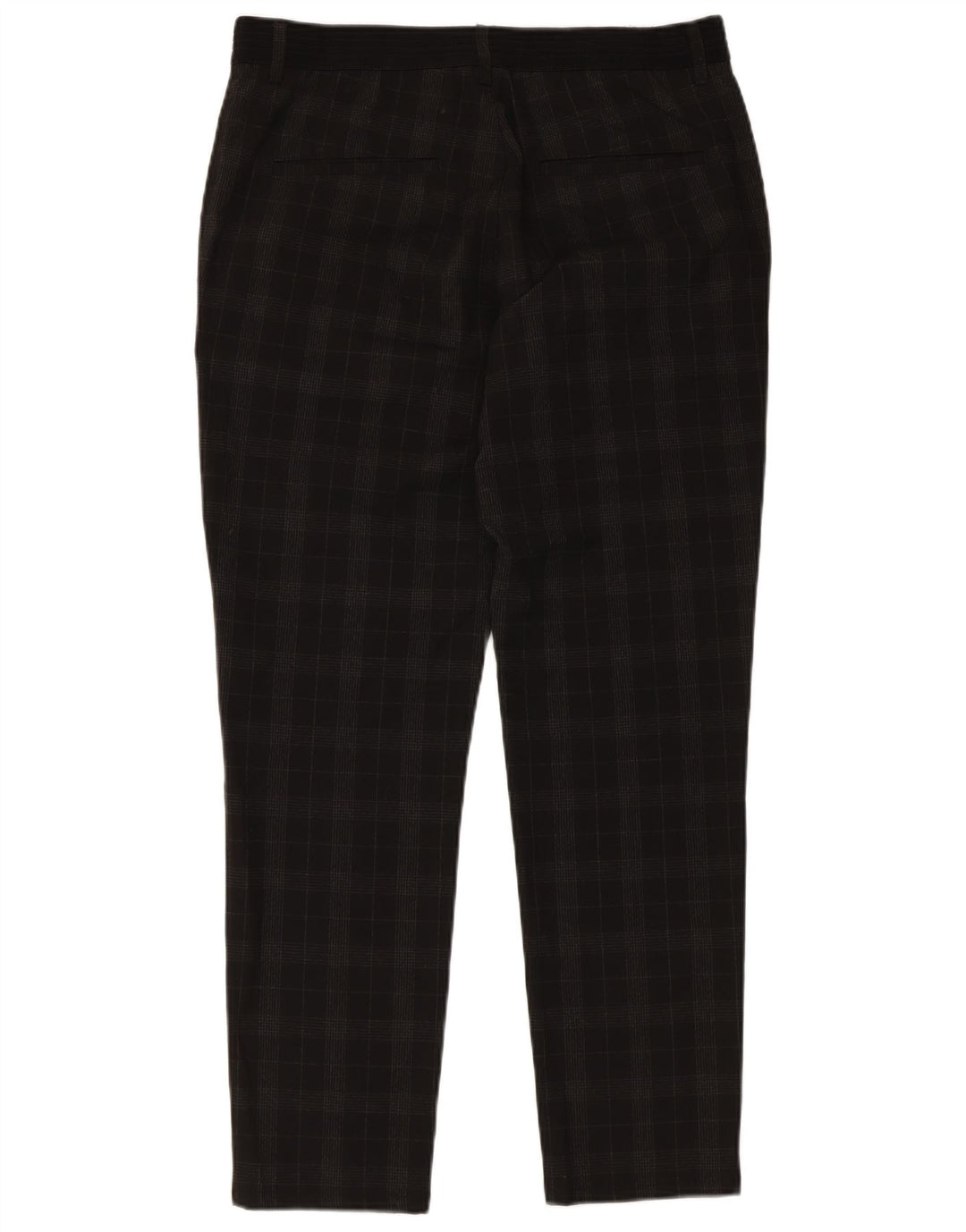 Zara Ανδρικό κωνικό παντελόνι Chino Medium W31 L28 Black Check