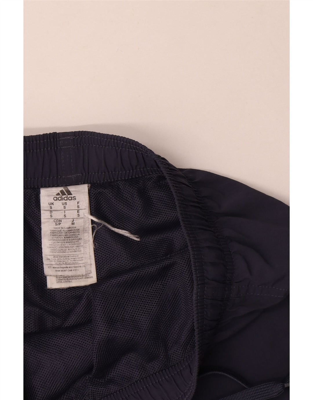 Ανδρικό αθλητικό σορτς Adidas Small Navy Blue Polyester