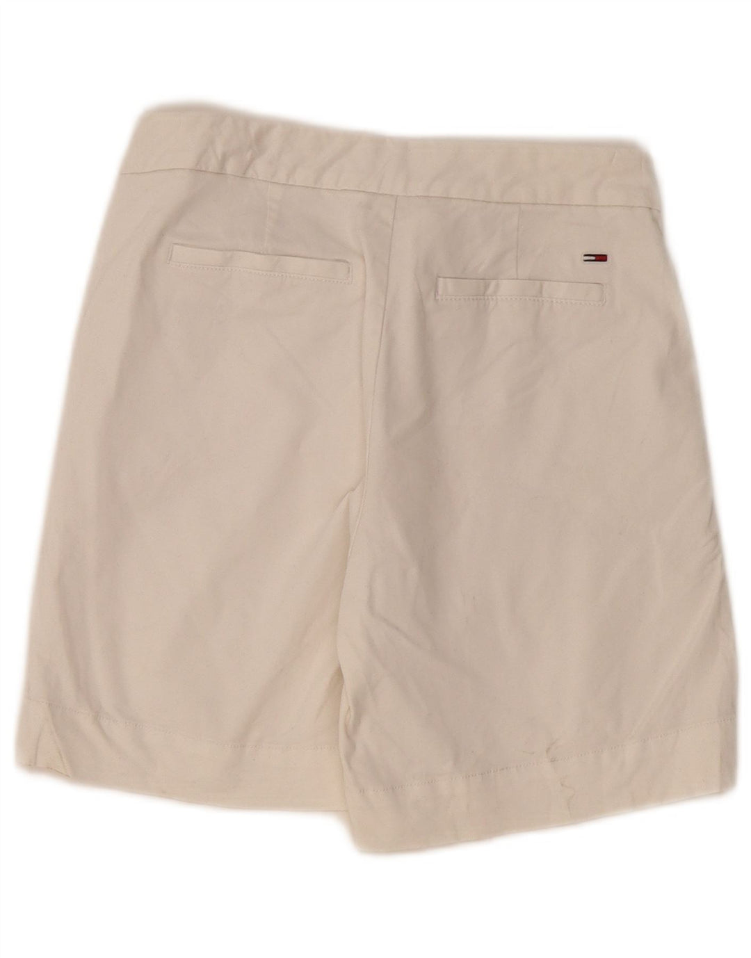 TOMMY HILFIGER Γυναικείο σορτς Chino W26 Μικρό σε λευκό βαμβακερό