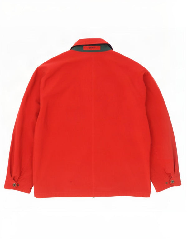 Ανδρικό μπουφάν Gant Windbreaker UK 40 Large Red Polyamide