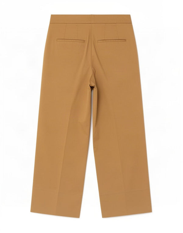 Massimo Dutti γυναικείο ψηλόμεσο παντελόνι EU 40 Medium W30 L25 Beige