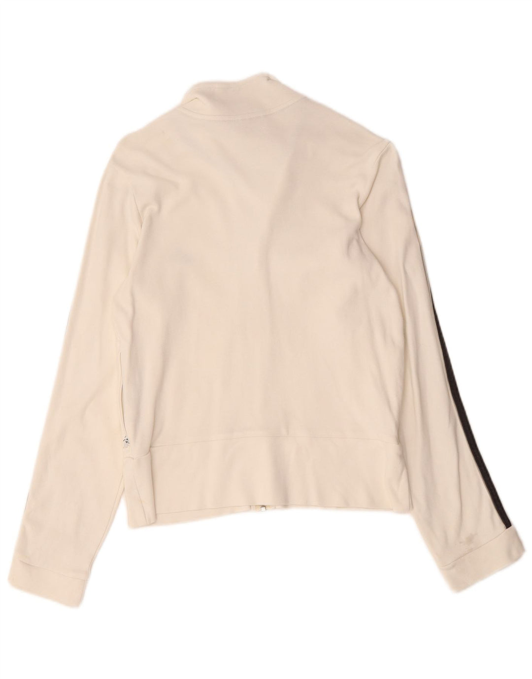Γυναικεία αθλητική φόρμα Adidas Top Jacket UK 12 μεσαίο λευκό βαμβακερό