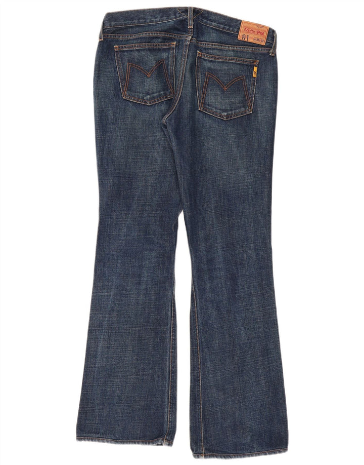 Meltin' Pot Γυναικείο Bootcut Jeans W30 L31 Μπλε βαμβακερό