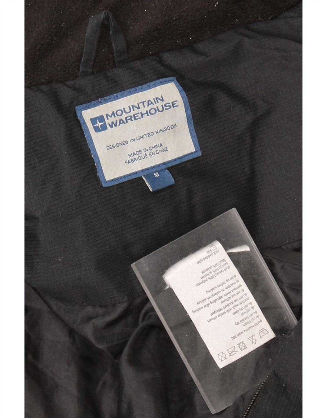 MOUNTAIN WAREHOUSE Ανδρικό padded Gilet UK 38 Medium Black Polyester