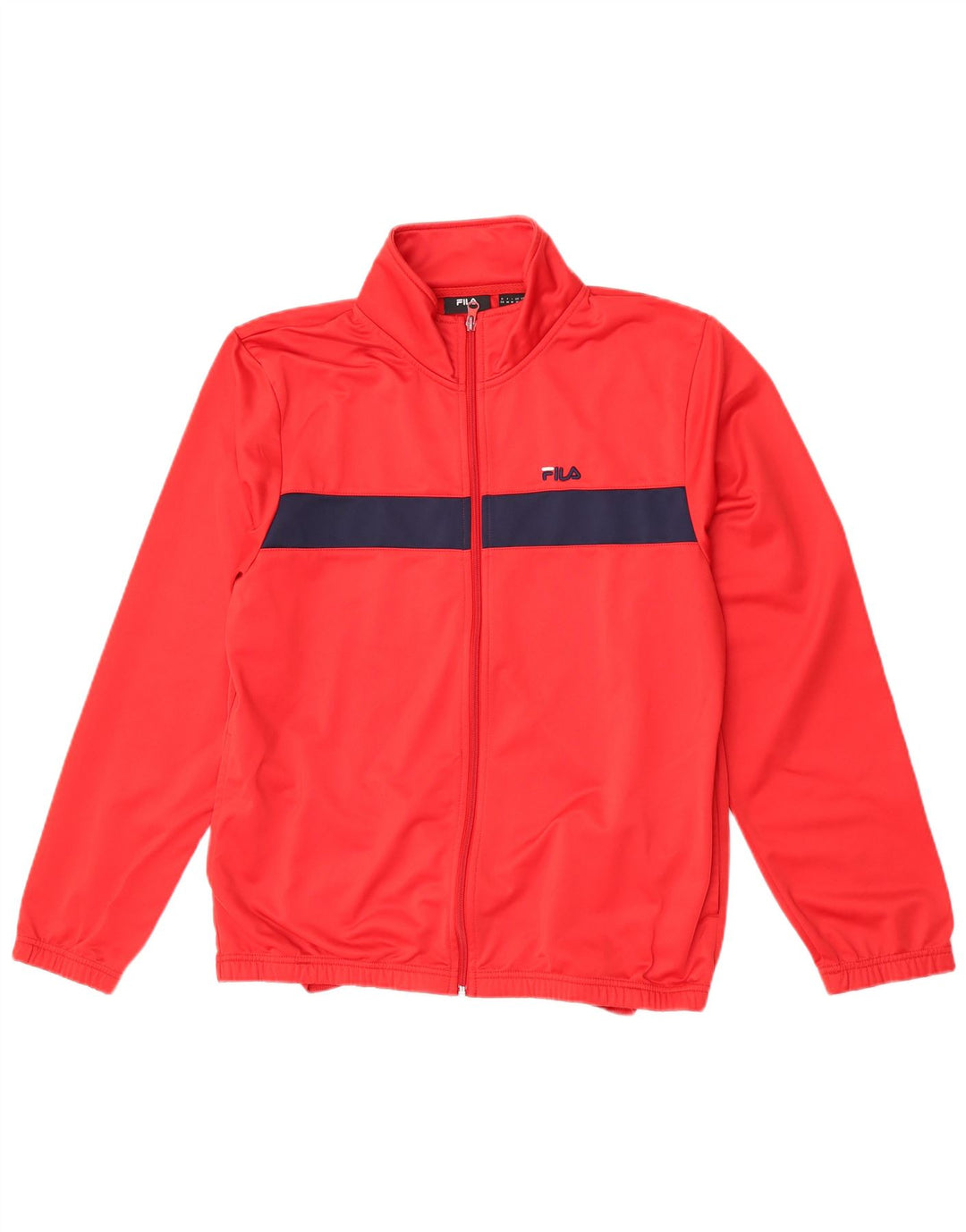 Ανδρική φόρμα Fila Top Jacket μεσαίο κόκκινο Colourblock