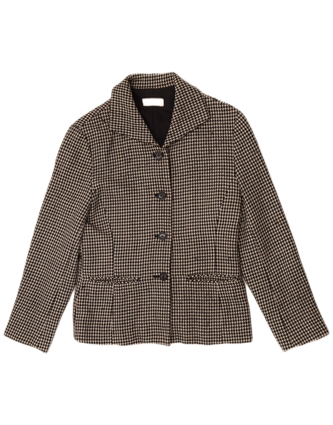 Griffe Γυναικείο μπουφάν blazer UK 10 Small Black Houndstooth
