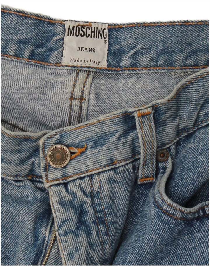 Moschino Γυναικείο τζιν κωνικό W28 L30 Μπλε