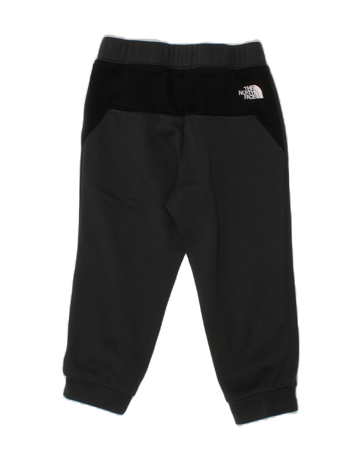 THE NORTH FACE Boys Tracksuit Trousers Joggers 3-4 Years  Grey Polyester Vintage The North Face and Second-Hand The North Face from Messina Hembry 