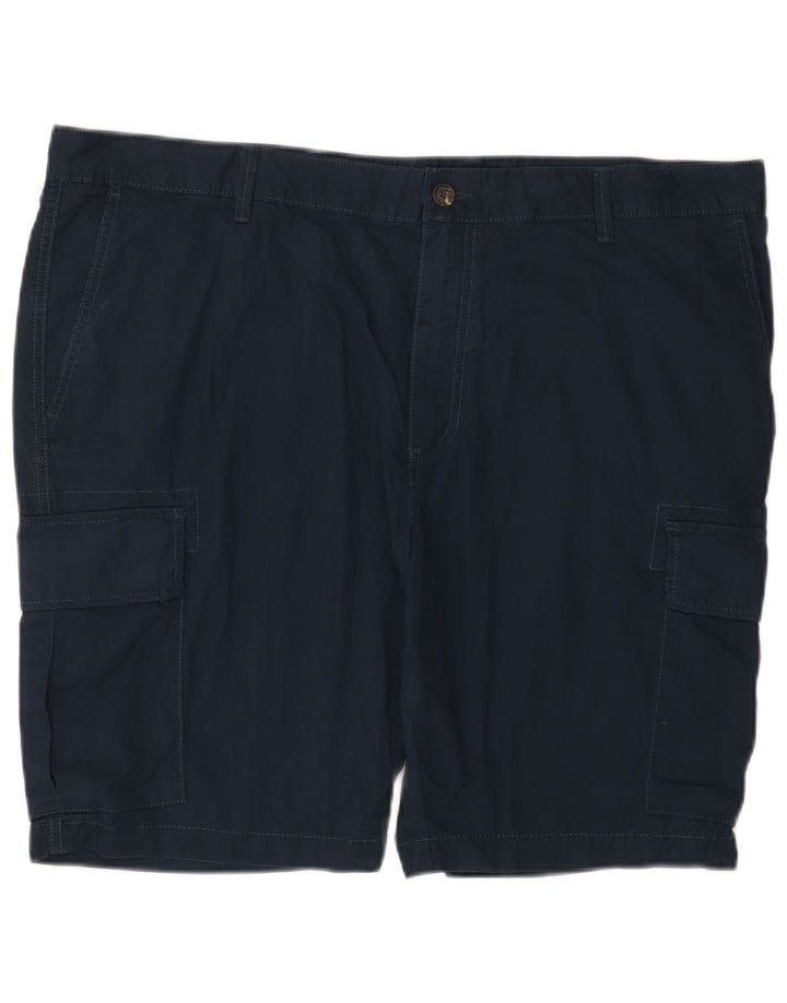 Ανδρικό σορτς Cargo Marks & Spencer W42 2XL Navy Blue Cotton