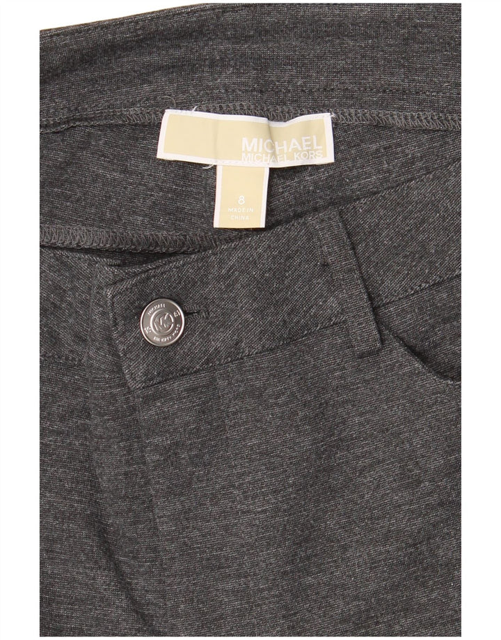 MICHAEL KORS Γυναικείο Skinny Casual Παντελόνι US 8 Medium W30 L29 Γκρι