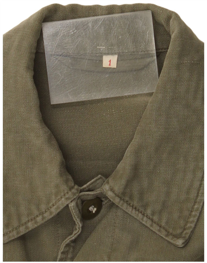 Vintage Ανδρικό Military Jacket UK 36 Small Khaki