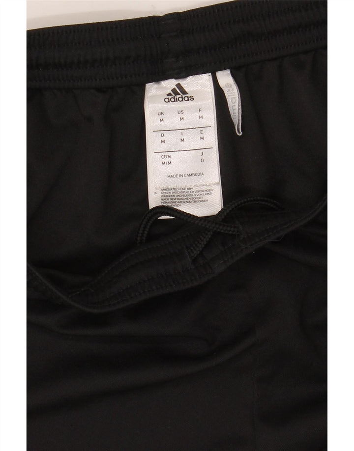 Ανδρικό σορτς Adidas Climalite από μεσαίο μαύρο πολυεστέρα