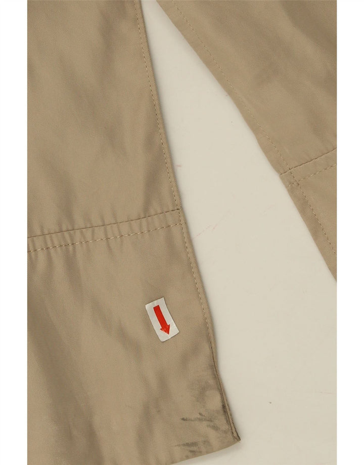 Zara Γυναικεία Open Trench Coat UK 14 Medium Beige Polyester