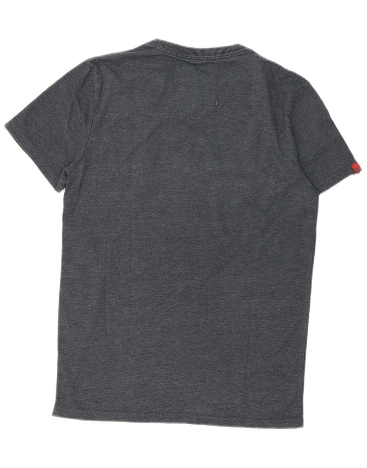 Ανδρικό γραφικό T-Shirt Superdry Top Μεσαίο γκρι βαμβακερό