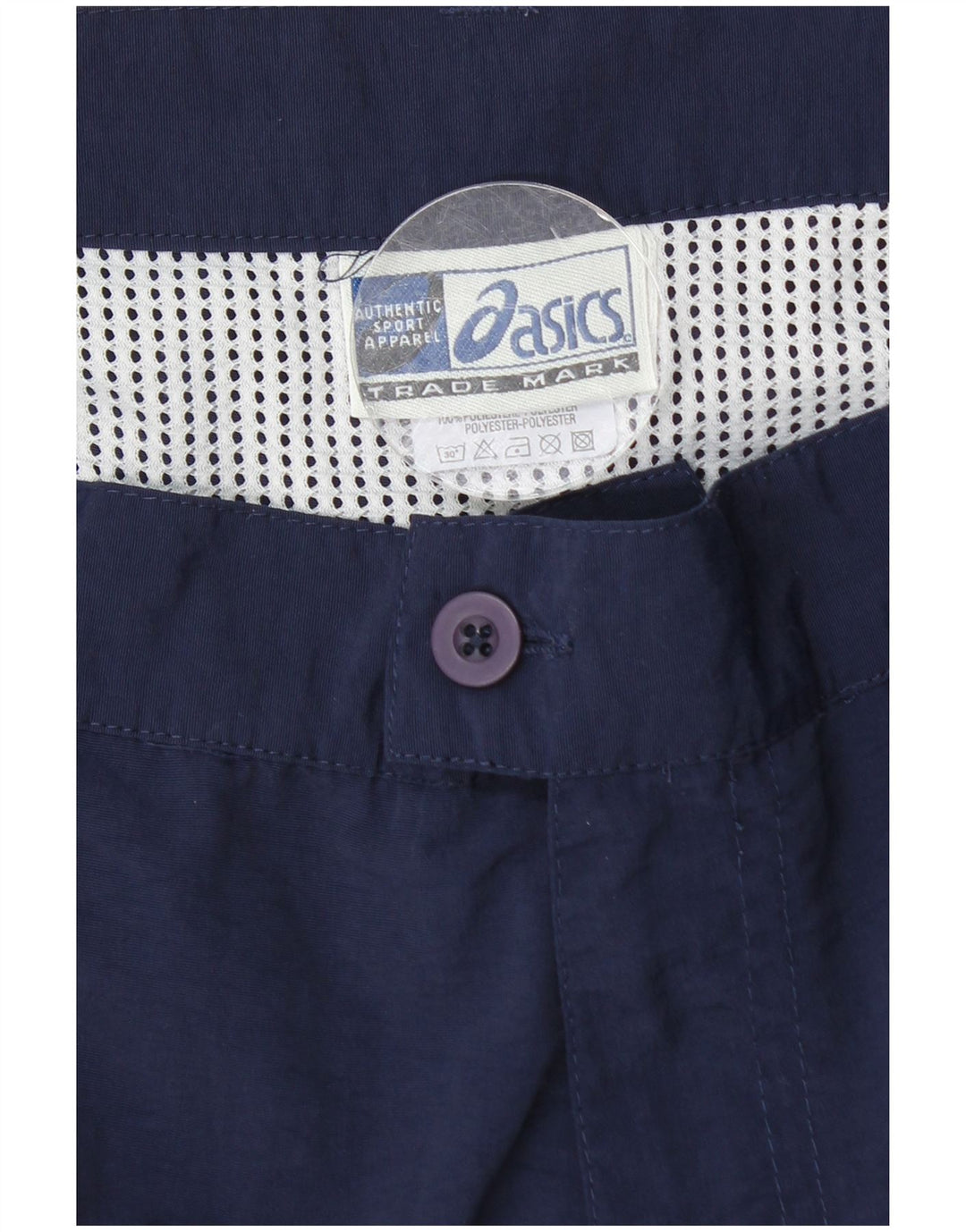 Γυναικείο σορτς Chino ASICS Medium W28 Navy Blue Polyamide