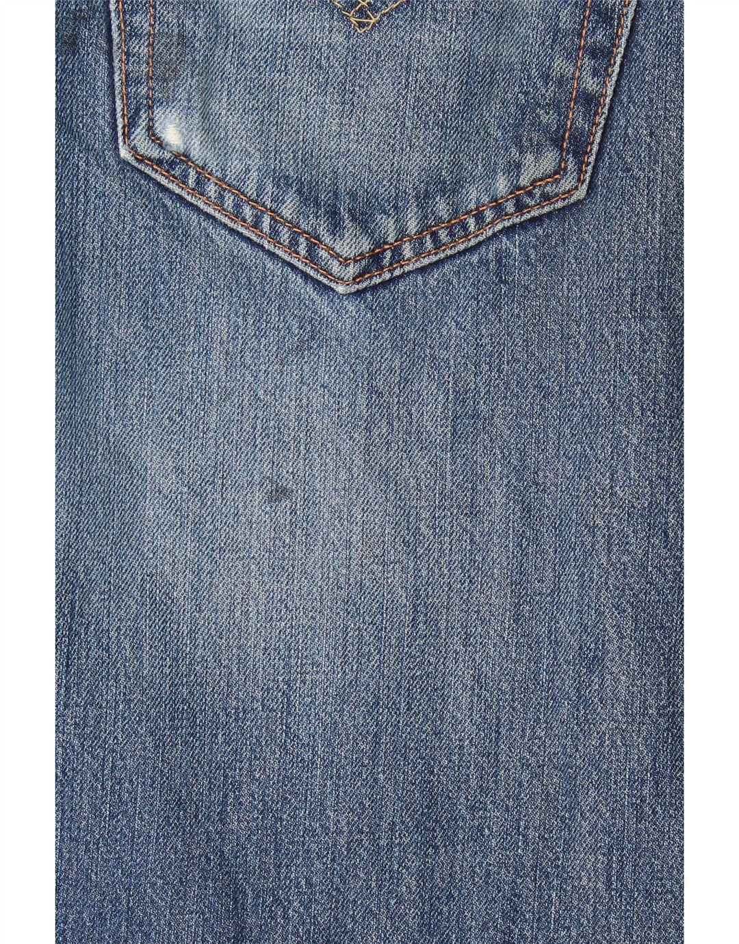 Levi's Mens 501 Straight Jeans W36 L30 Blue Cotton