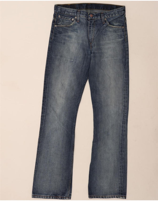 Levi's Mens 507 Bootcut Jeans W31 L34 Μπλε βαμβακερό