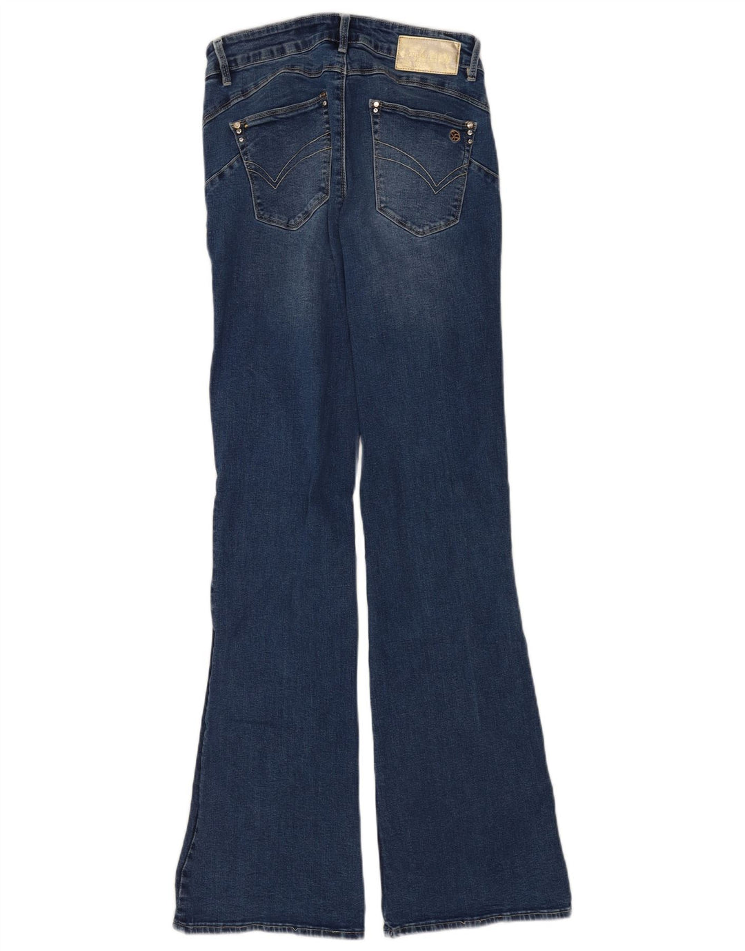 Sandro Ferrone γυναικείο τζιν IT 44 Medium W26 L32 Μπλε βαμβακερό