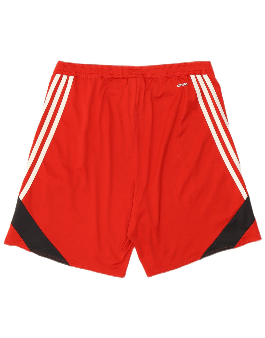 Ανδρικό αθλητικό σορτς Adidas Climalite με μεσαίο κόκκινο χρώμα πολυεστέρα
