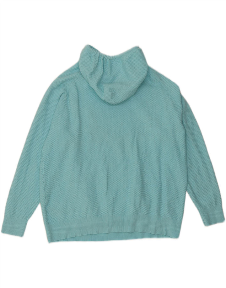 MARKS & SPENCER Γυναικείο πουλόβερ μεγάλου μεγέθους UK 14 Medium Turquoise
