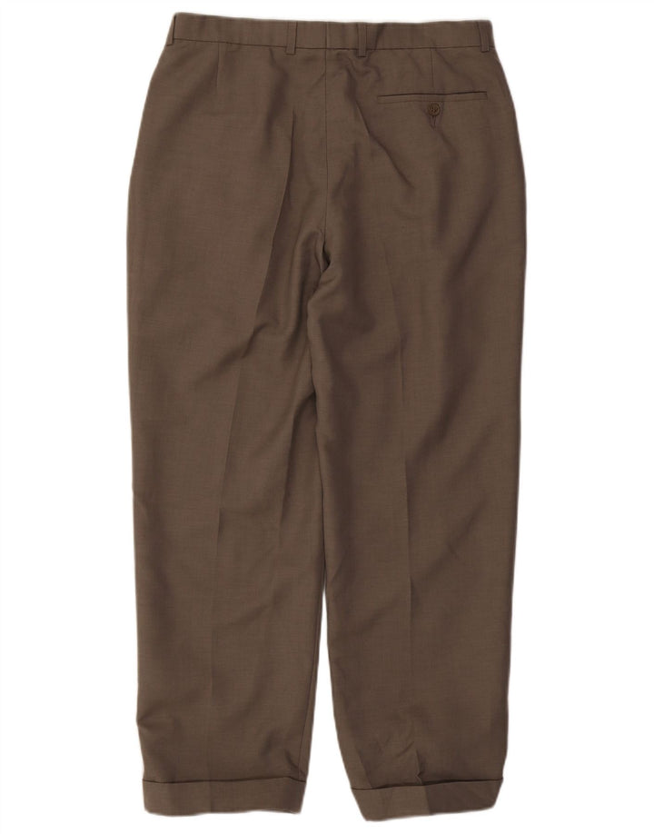 Ανδρικό παντελόνι Chino Marks & Spencer W34 L29 Grey Polyester