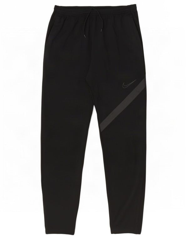 Ανδρικό παντελόνι αθλητικής φόρμας Nike Dri Fit μεγάλο μαύρο πολυεστέρα
