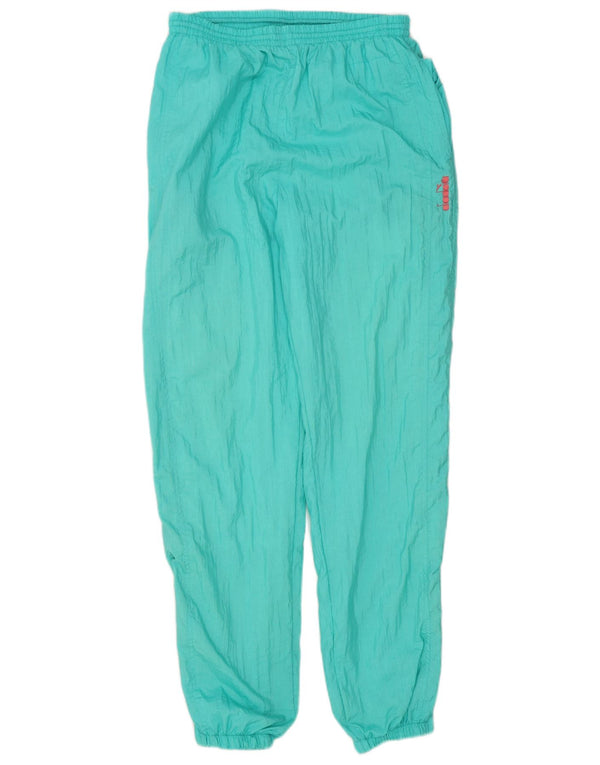 Diadora Γυναικεία αθλητική φόρμα Παντελόνι Joggers UK 14 Medium Turquoise Polyamide