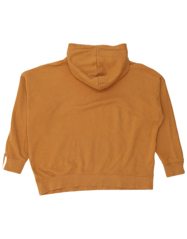 Adidas Γυναικείο γραφικό Oversized Hoodie Jumper UK 20 2XL καφέ