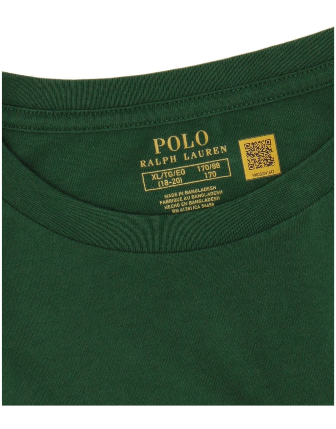 POLO RALPH LAUREN Μακρυμάνικο μπλουζάκι για αγόρια 15-16 ετών XL Πράσινο