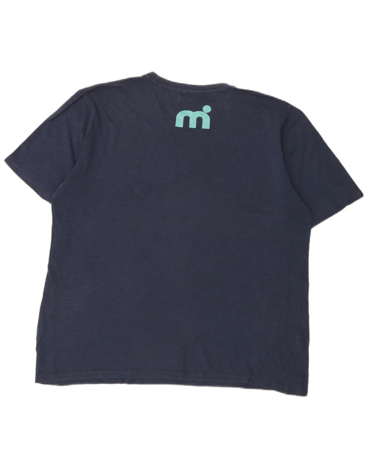 Ανδρικό γραφικό T-Shirt Mistral Top 2XL Navy Blue
