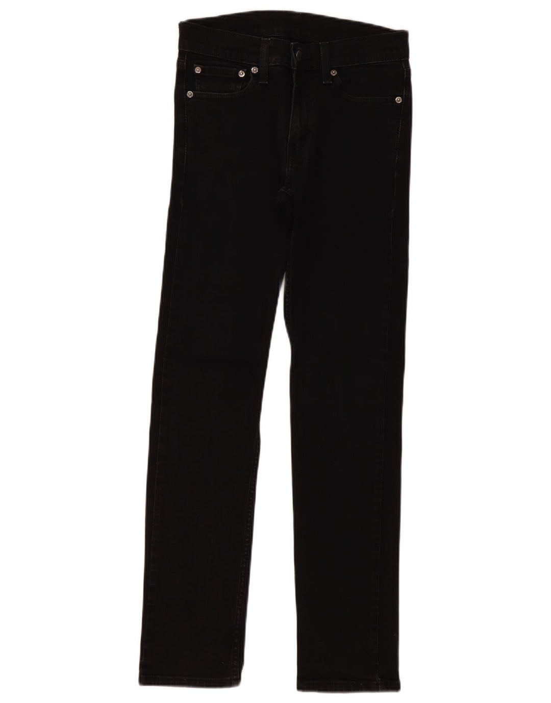 Levi's Womens 511 Slim Jeans W28 L32 Μαύρο βαμβακερό