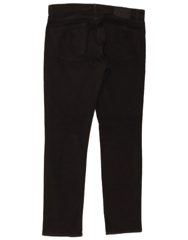 Levi's Mens 511 Slim Jeans W34 L32 Μαύρο βαμβακερό