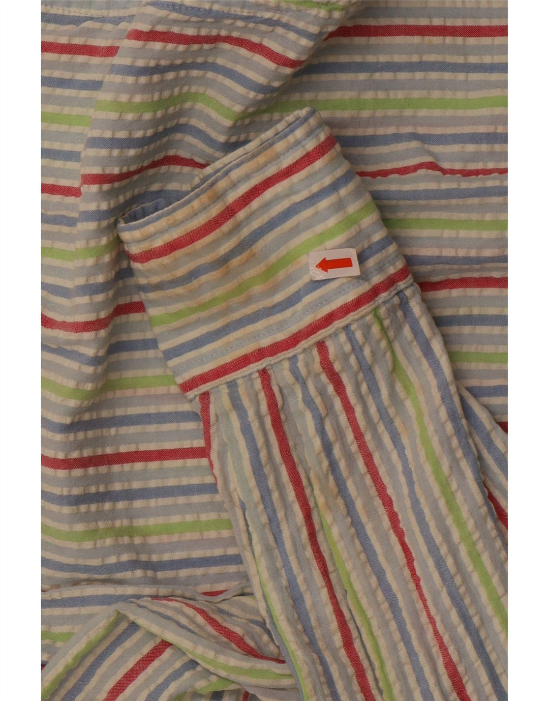 Ανδρικό πουκάμισο Boggi XL Πολύχρωμο βαμβακερό με ρίγες