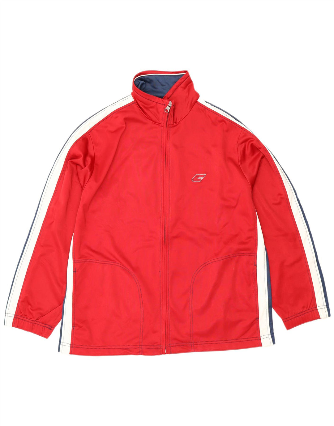 Ανδρική αθλητική φόρμα F.LLI Campagnolo Μπουφάν με μεσαίο κόκκινο χρώμα, πολυεστέρας