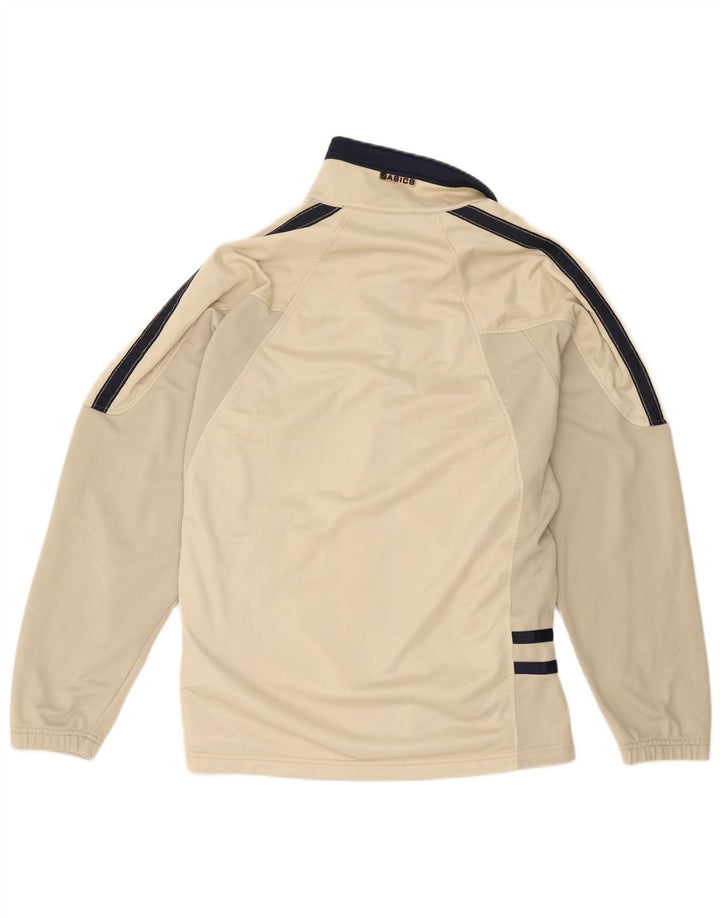 Ανδρική φόρμα Asics Top Jacket XL Beige Colourblock