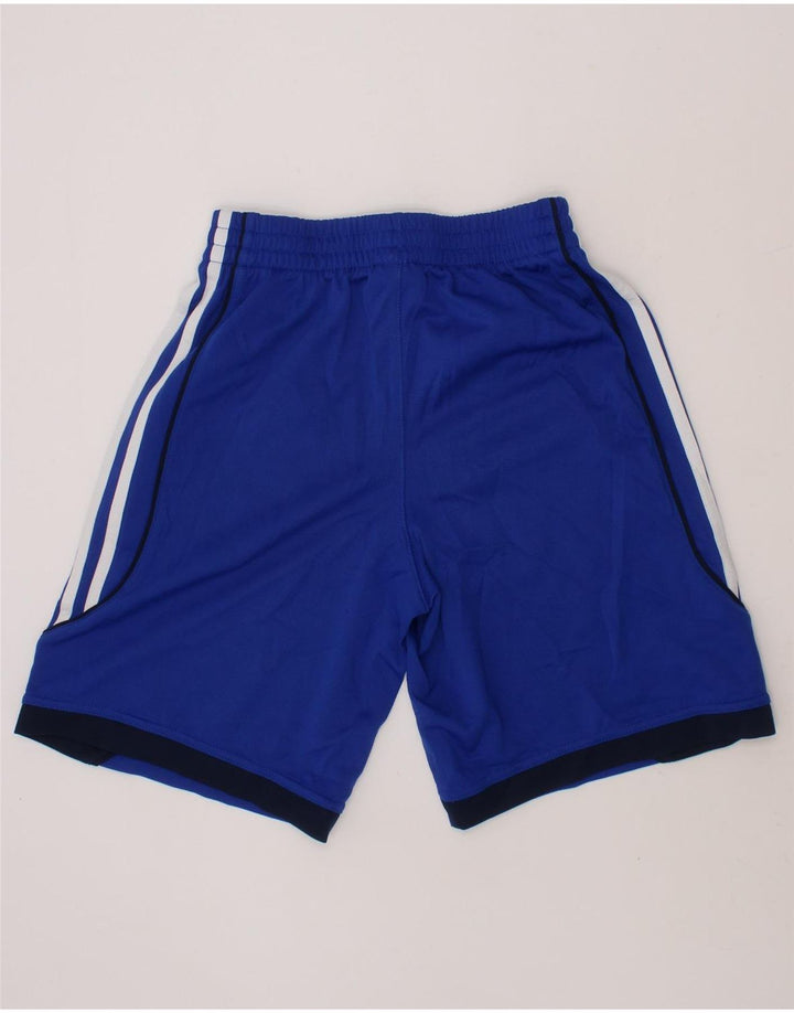 ADIDAS Boys Sport Shorts 10-11 Years Medium  Blue Polyester Vintage Adidas and Second-Hand Adidas from Messina Hembry 
