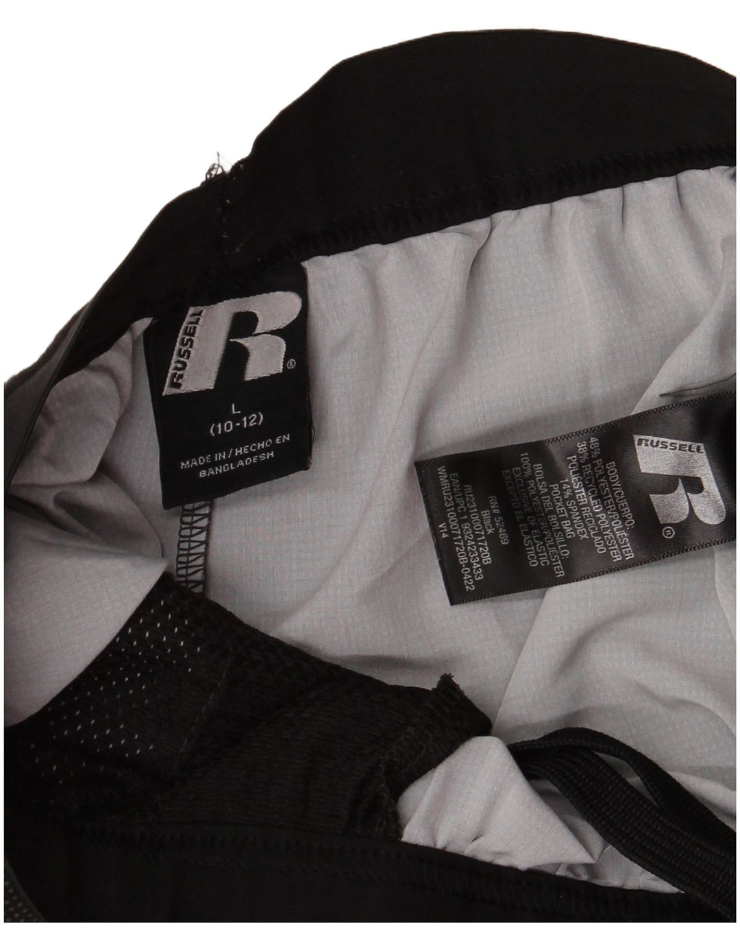 RUSSELL ATHLETIC Αθλητικό σορτς για αγόρια 10-11 ετών μεγάλο γκρι χρώμα