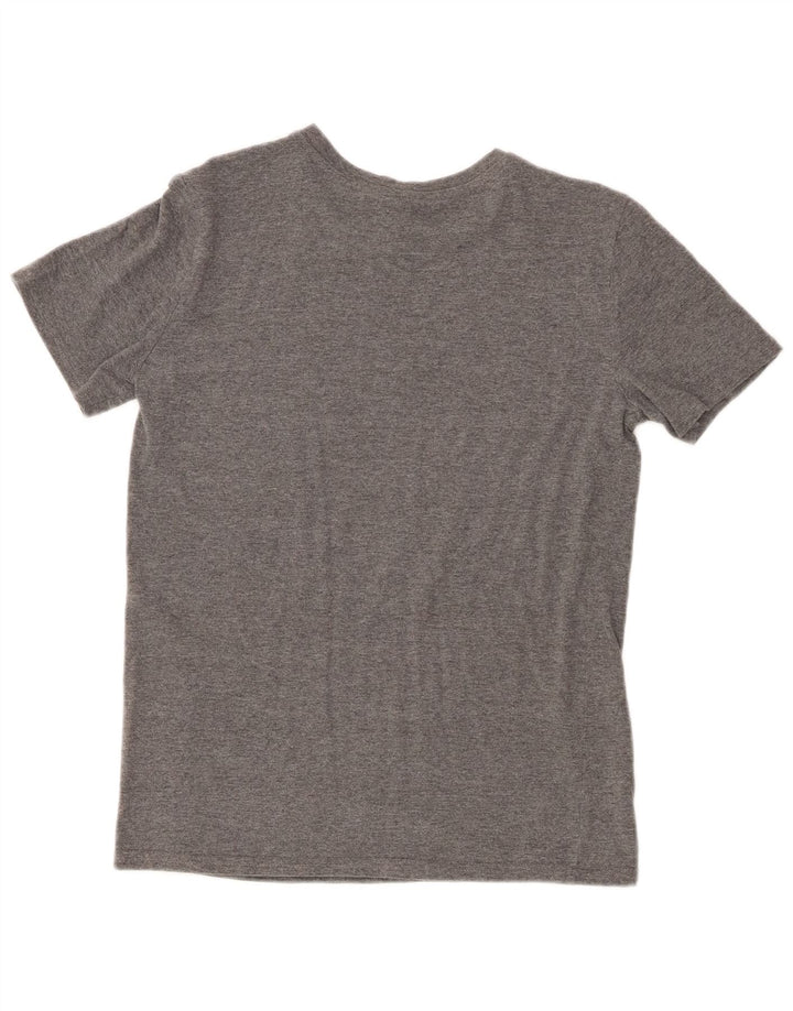 Γραφικό μπλουζάκι PUMA για αγόρια 14-15 ετών μεγάλο γκρι βαμβακερό