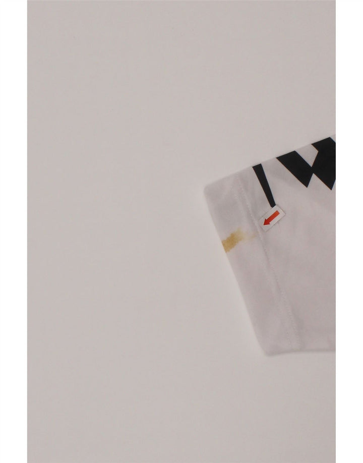 Γραφικό μπλουζάκι LOTTO Boys Top 5-6 ετών 2XS Navy Blue Colorblock