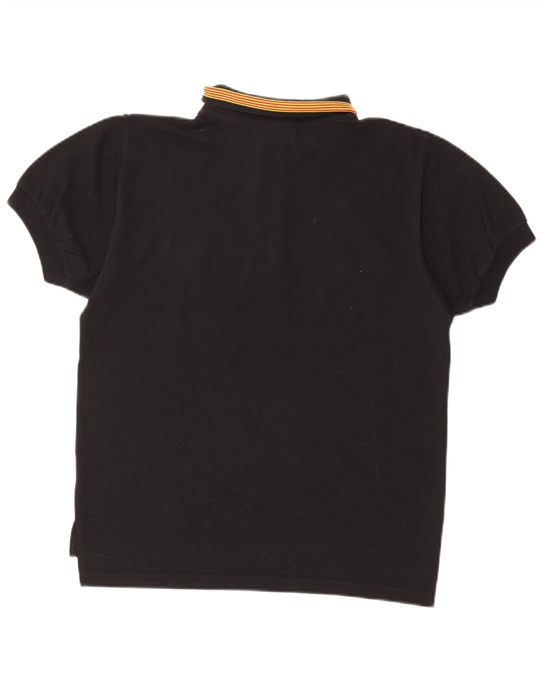 Ανδρικό μπλουζάκι πόλο PUMA μικρό μαύρο βαμβακερό
