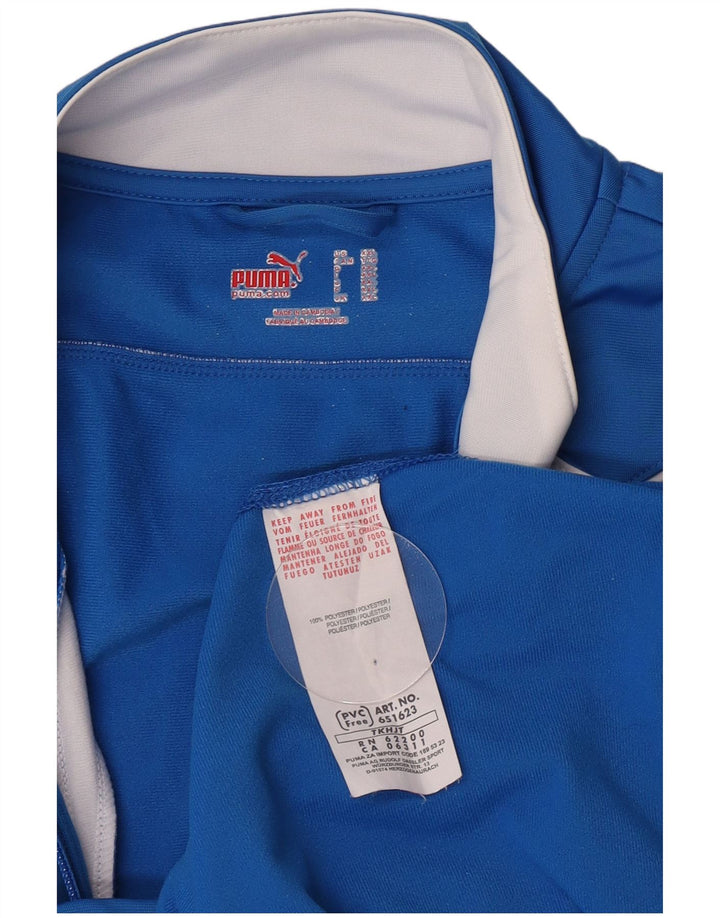 Ανδρική φόρμα Puma Top Jacket 2XL Blue Colourblock Polyester