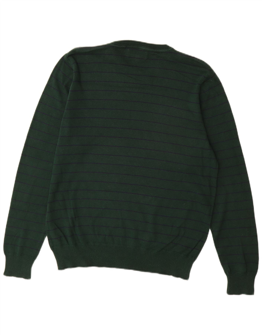 Ανδρικό πουλόβερ με λαιμόκοψη MARKS & SPENCER Μπλε Harbor Crew Medium Green