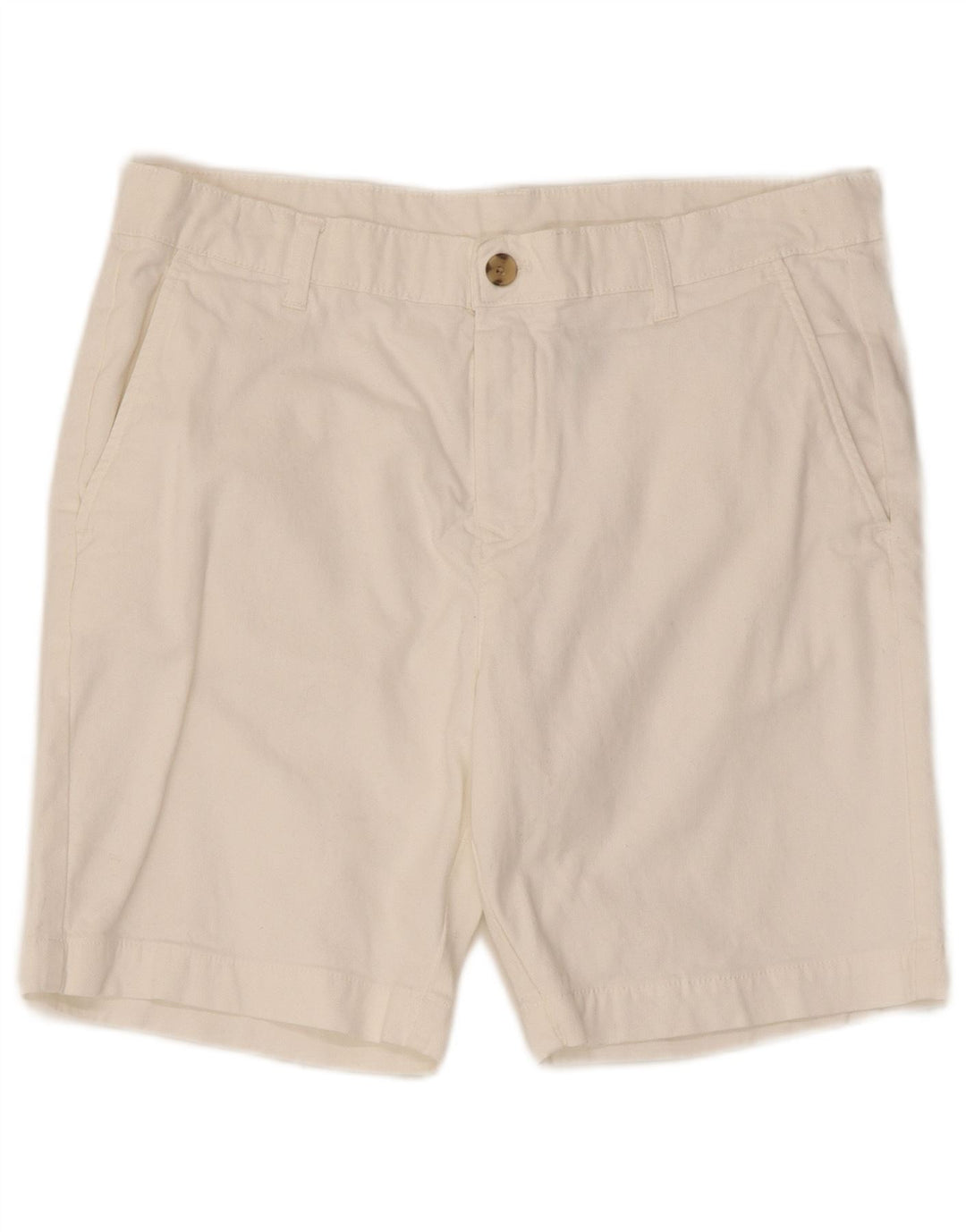 Zara Ανδρικό σορτς Chino EU 42 Large W32 Λευκό βαμβακερό