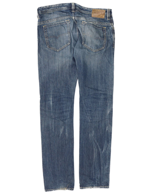 Ανδρικά Diesel Thavar Distressed Slim Skinny Jeans W34 L34 Blue Cotton