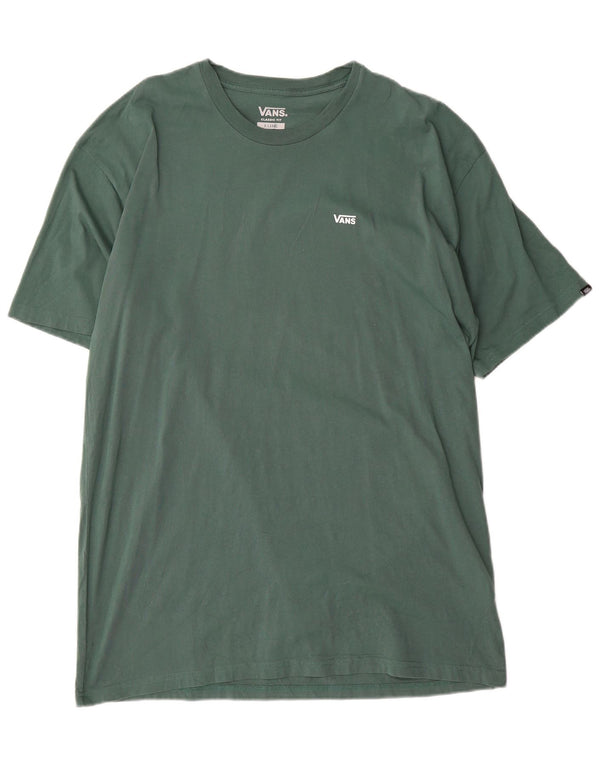 Ανδρικό T-Shirt Vans Classic Fit Top XL Πράσινο βαμβακερό