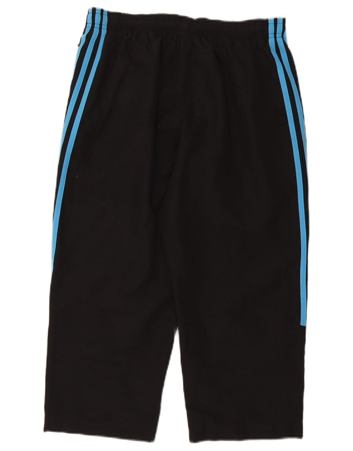 Adidas Γυναικεία φόρμα Capri Παντελόνι UK 10 Small Black Polyester