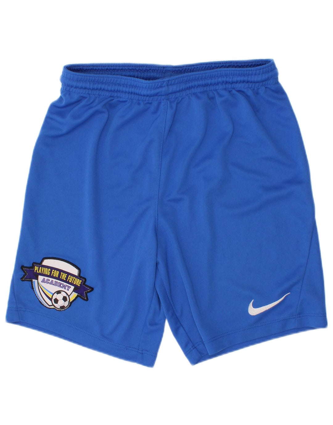 Γραφικό αθλητικό σορτς Nike Boys Dri Fit 10-11 ετών Μεσαίο μπλε πολυεστέρα